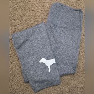 PINK Victoria's Secret Dog Logo Activewear Leggings Tights